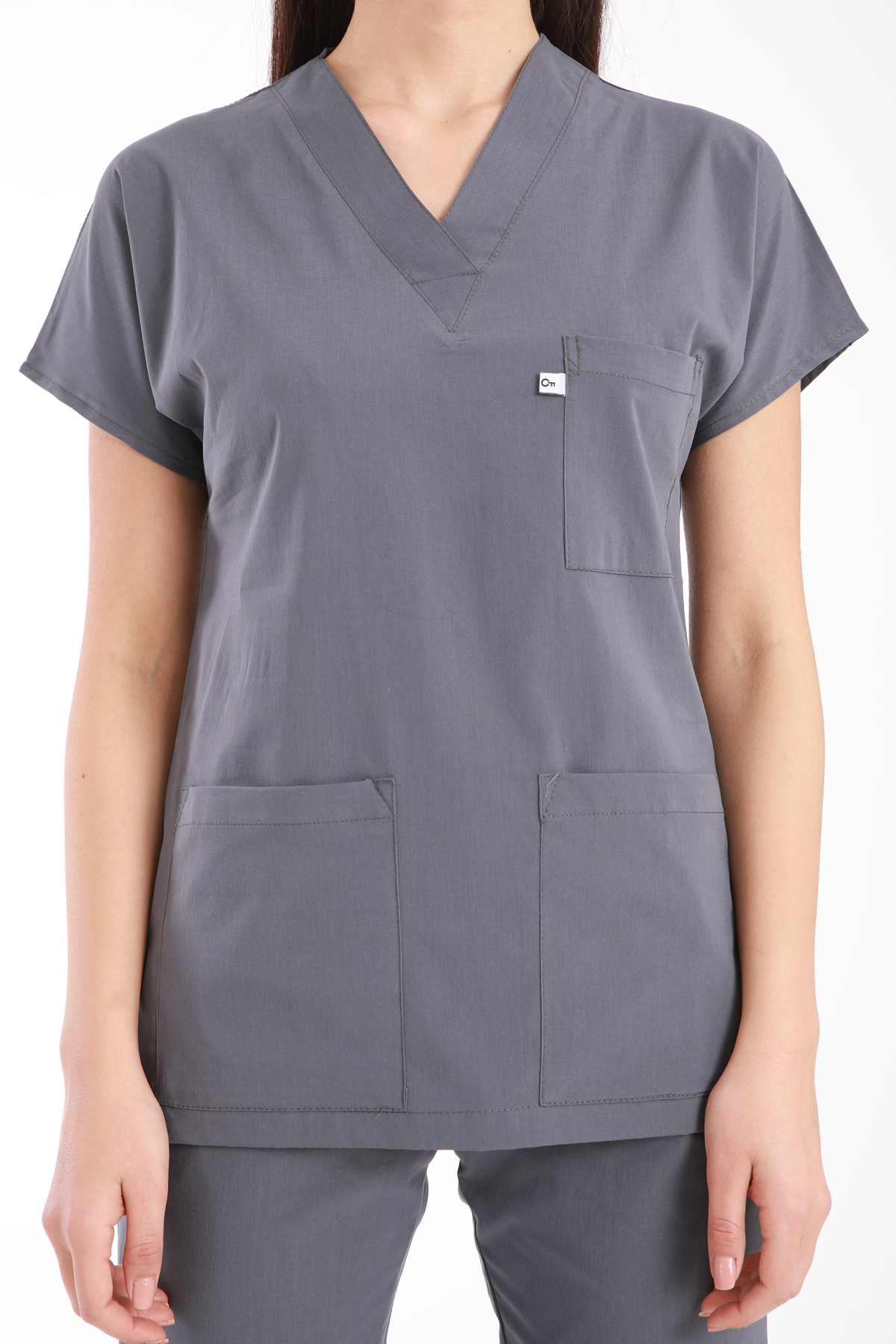 hemsire.doktor.forması.medikal.üniforma.hastane.kıyafeti.gri.likralı.scrubs.4