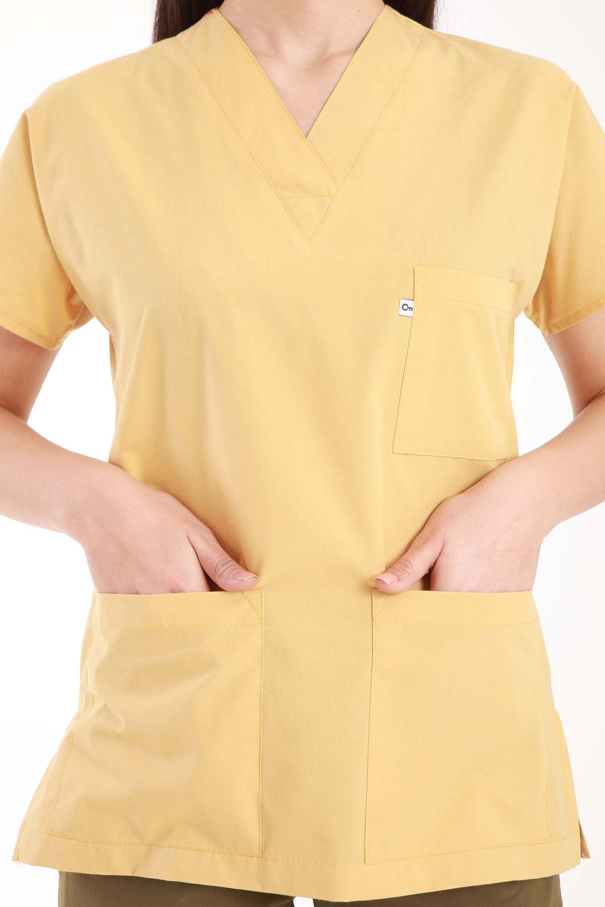 hemsire.doktor.forması.medikal.üniforma.hastane.kıyafeti.hardal.haki.kombin.likralı.scrubs.5