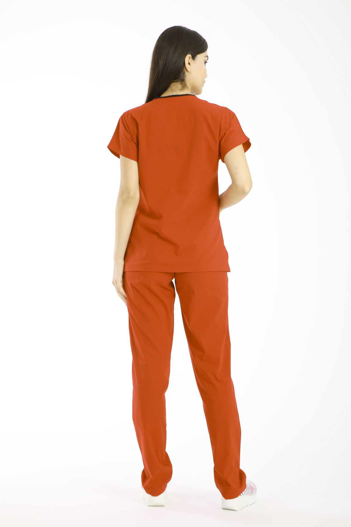 hemsire.doktor.forması.medikal.üniforma.hastane.kıyafeti.kiremit.likralı.scrubs.2