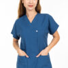 İNDİGO LİKRALI SCRUBS PREMIUM TAKIM-7