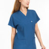 İNDİGO LİKRALI SCRUBS PREMIUM TAKIM-9
