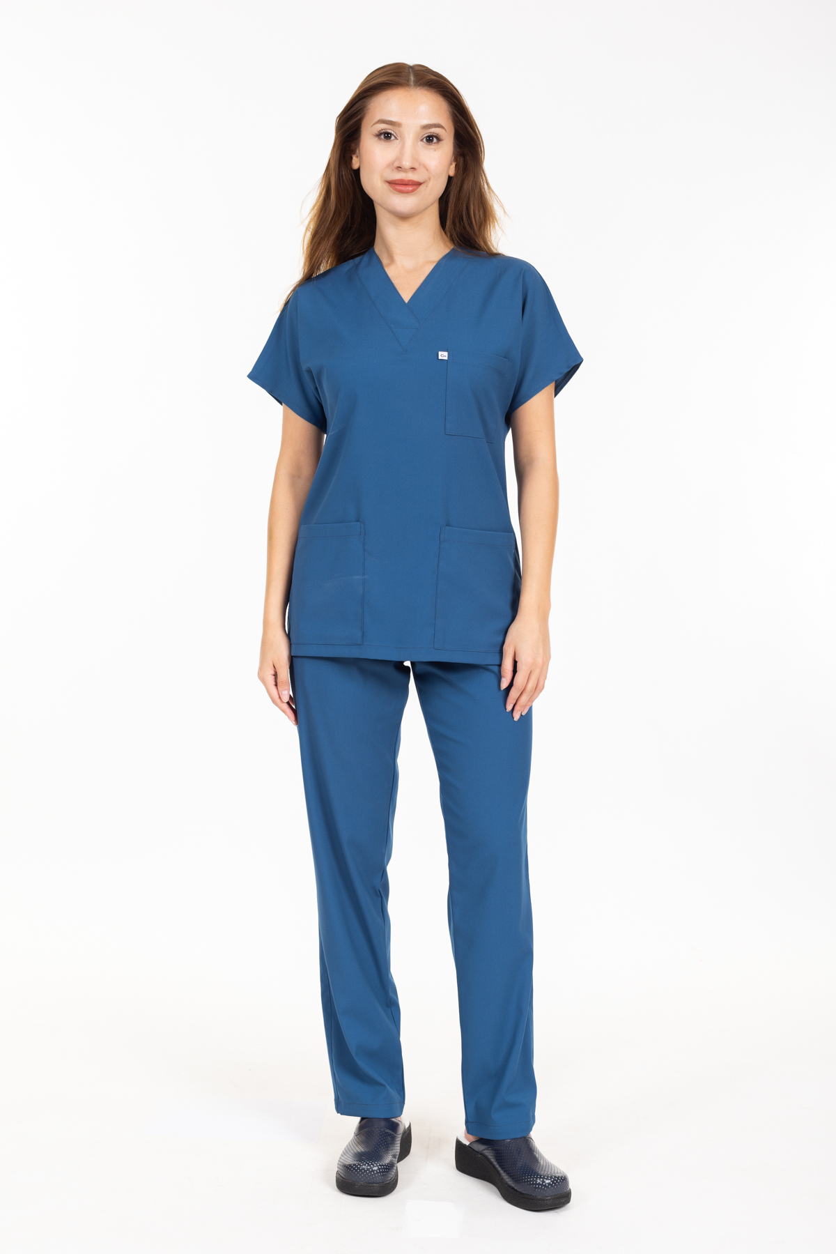 İNDİGO LİKRALI SCRUBS PREMIUM TAKIM