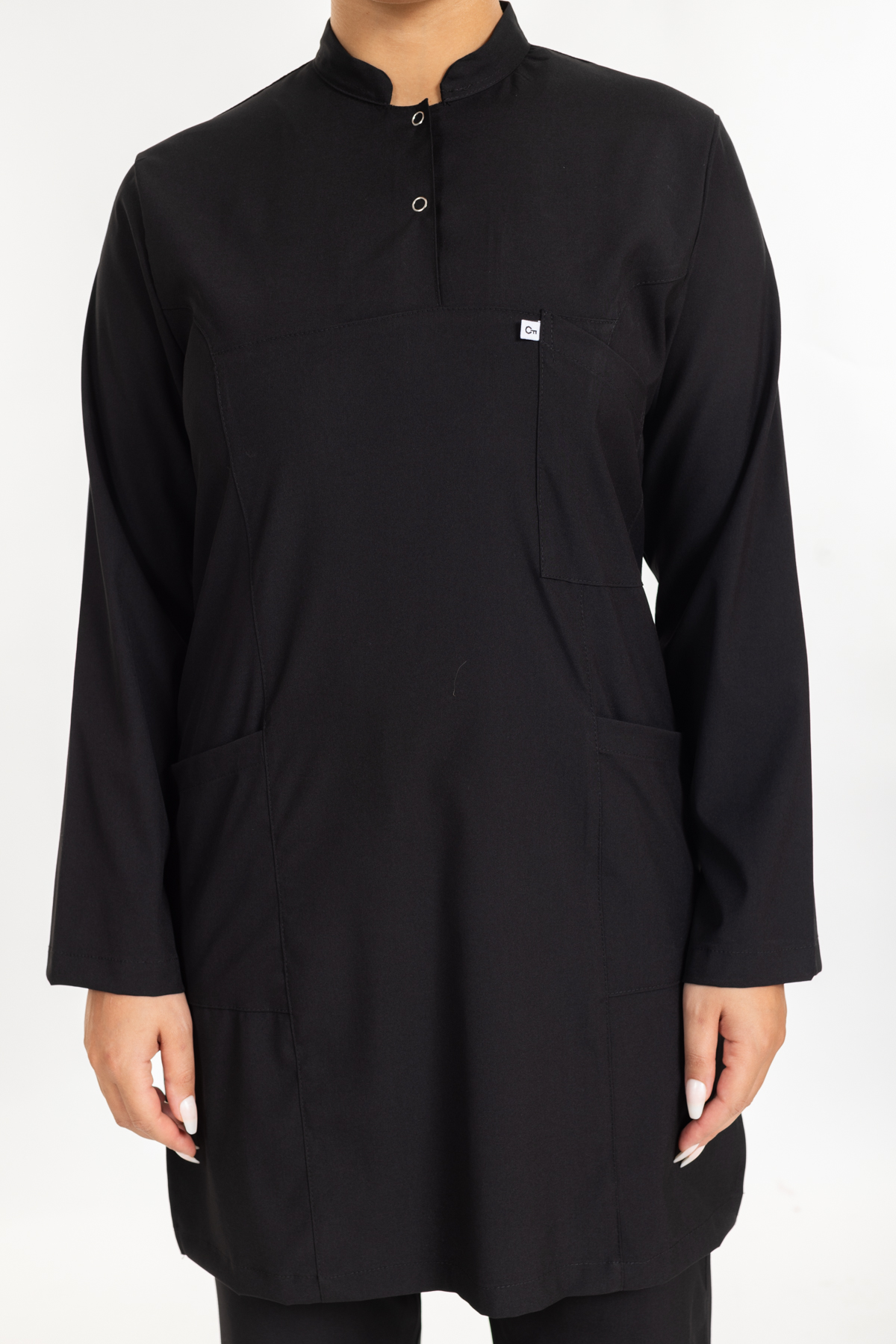 SİYAH LİKRALI TESETTÜR PREMIUM TAKIM-12