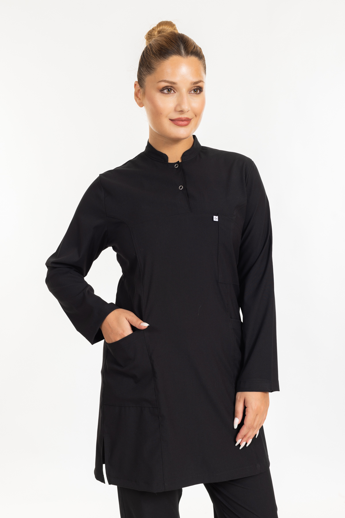 SİYAH LİKRALI TESETTÜR PREMIUM TAKIM-9