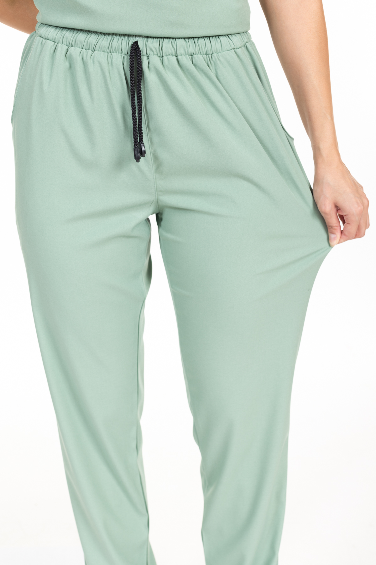 ÇAĞLA YEŞİLİ LİKRALI SCRUBS PREMIUM TAKIM-13