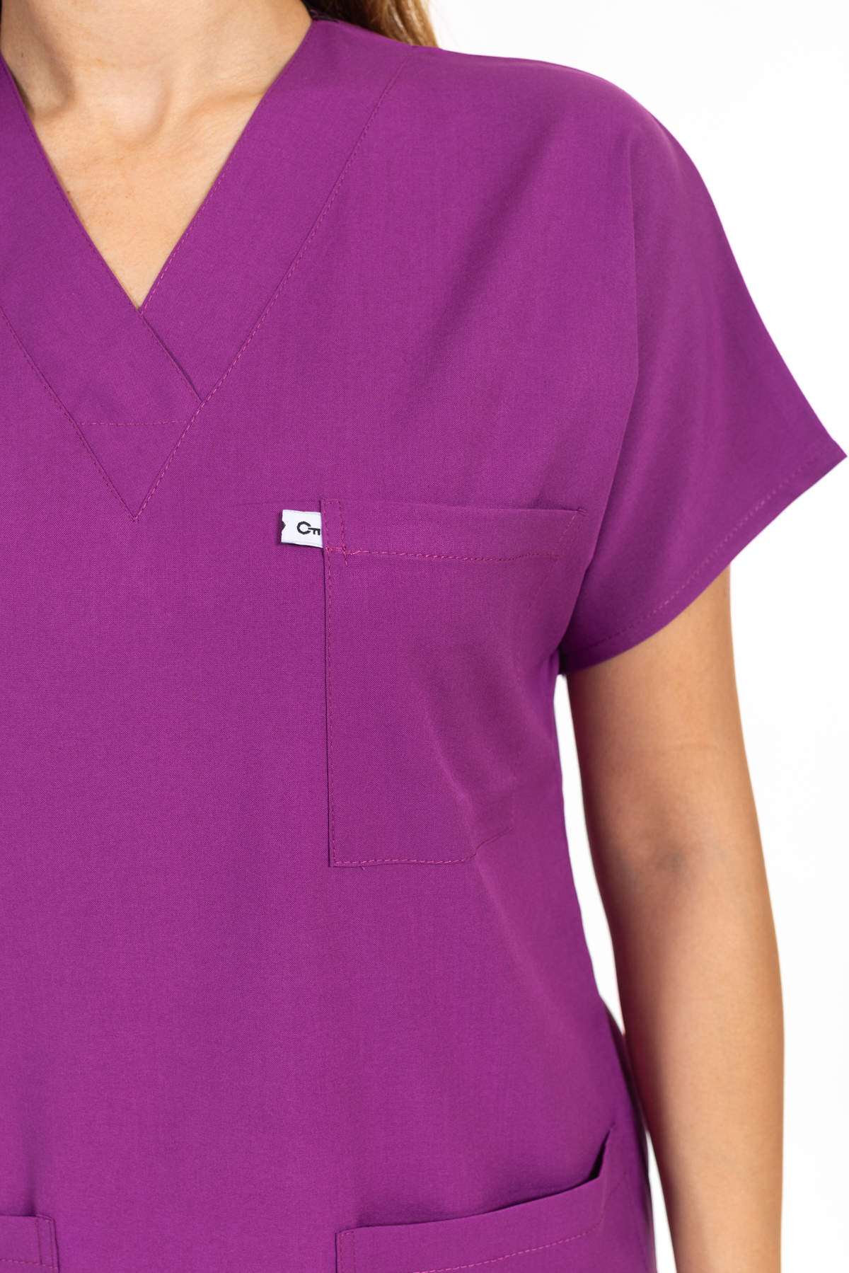 VİŞNE LİKRALI SCRUBS PREMIUM TAKIM-10