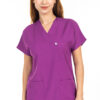 VİŞNE LİKRALI SCRUBS PREMIUM TAKIM-7