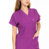 VİŞNE LİKRALI SCRUBS PREMIUM TAKIM-8