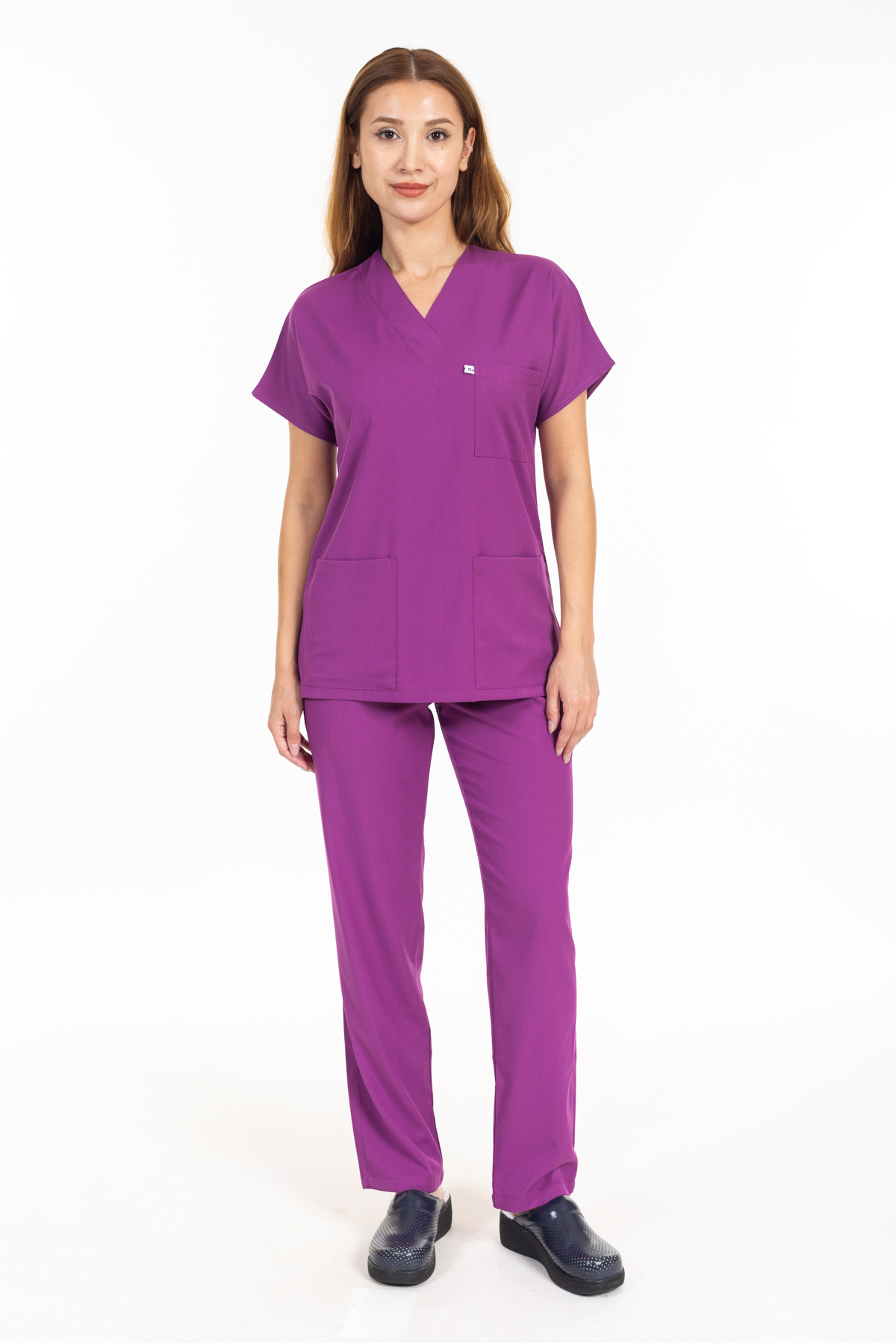 VİŞNE LİKRALI SCRUBS PREMIUM TAKIM